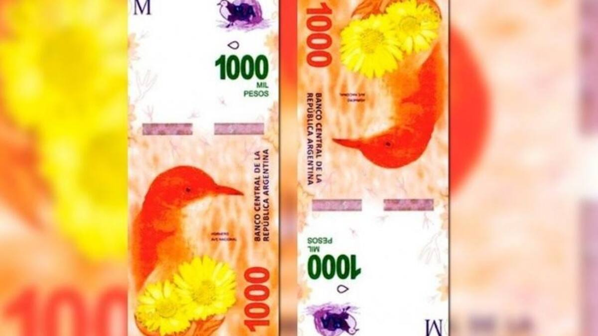 Nuevo billete - 1000