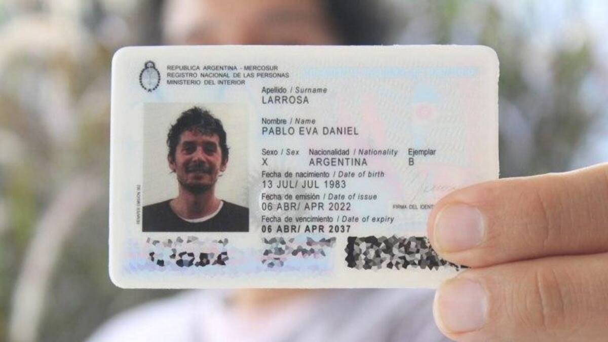 Nuevo DNI. Foto: NA.
