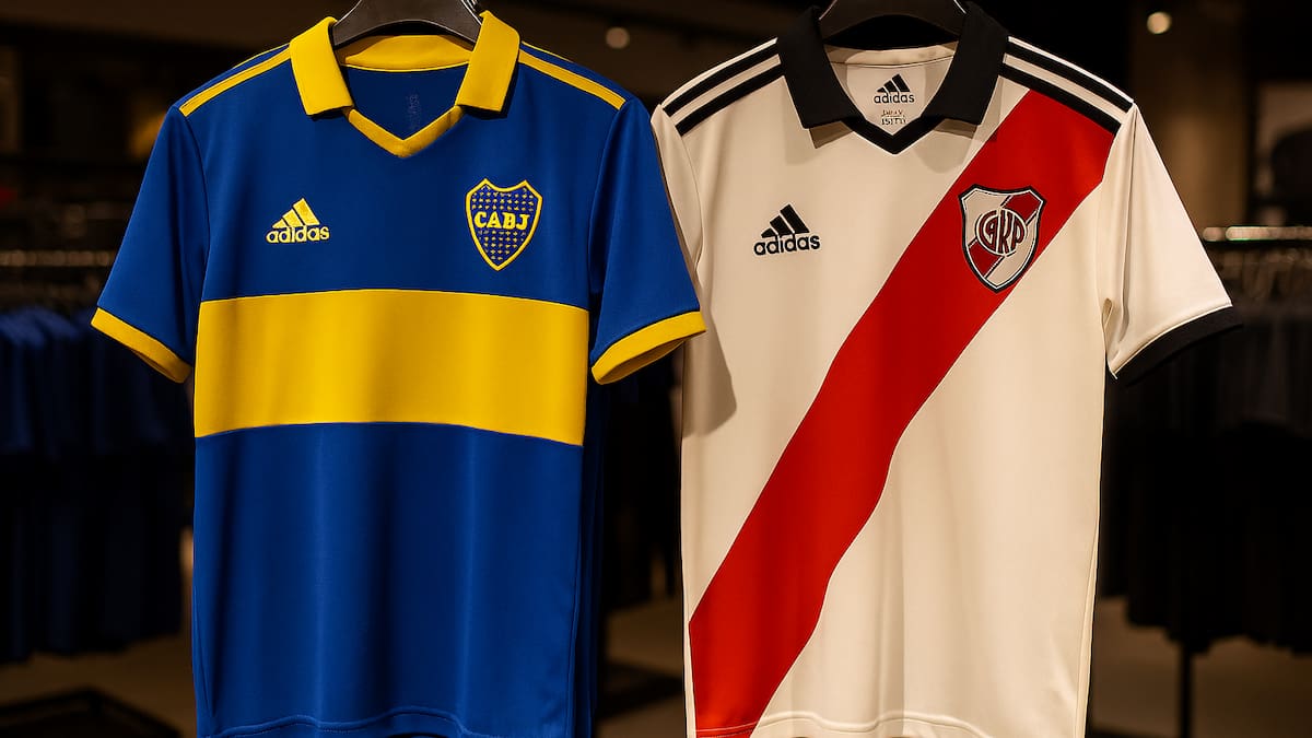 Camisetas de Boca y River por menos de $75.000: dónde queda el nuevo outlet de Buenos Aires que las liquida