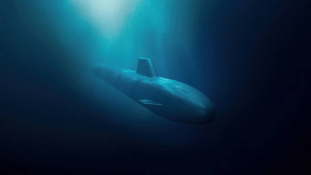 Nuevo submarino nuclear británico Dreadnought. Foto: Royal Navy