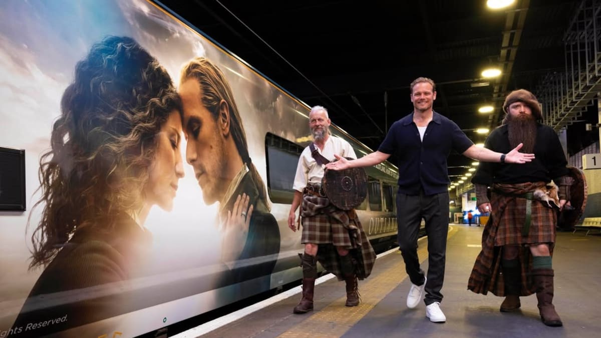 Outlander llega a las vías: así son los nuevos trenes temáticos que recorren Escocia e Inglaterra