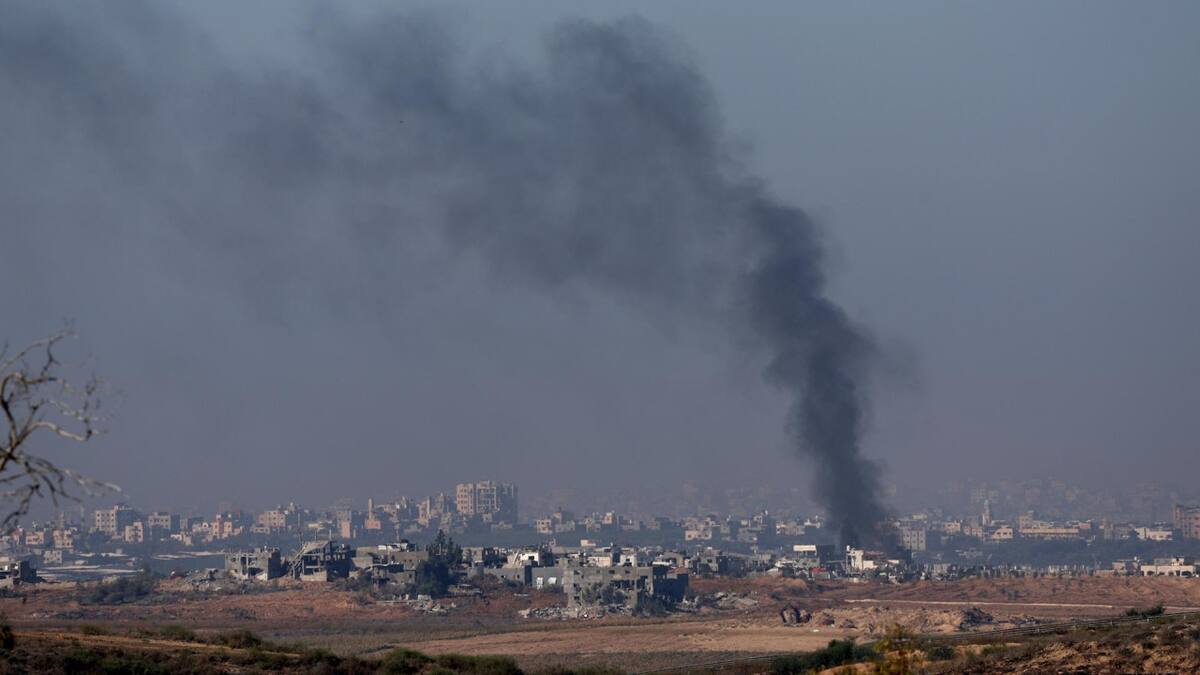 Nuevos bombardeos contra Gaza. Foto: EFE.