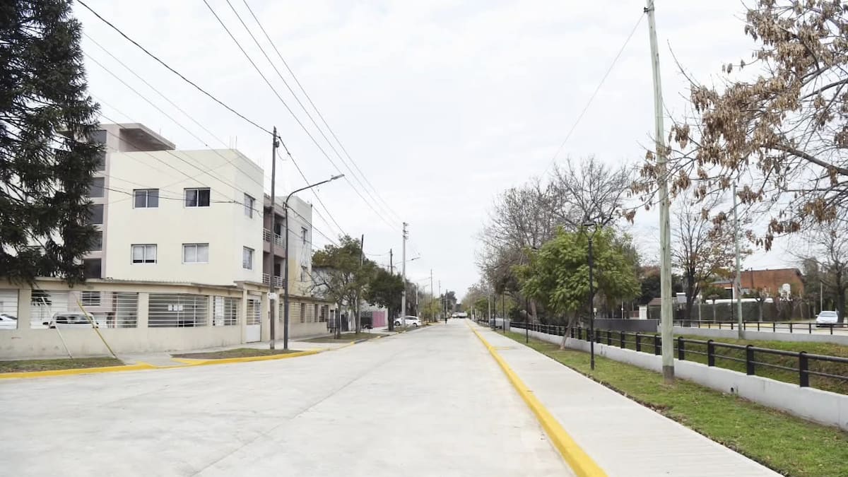 15 cuadras de hormigón y renovación de los desagües pluviales: las obras que cambiarán el tránsito en un municipio del Conurbano
