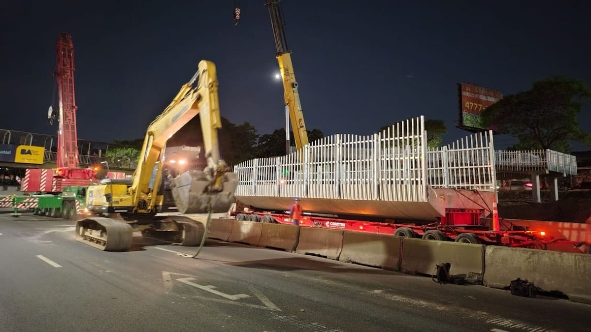 Cierran la autopista Dellepiane por obras: cuándo, hasta qué día y cómo serán los desvíos