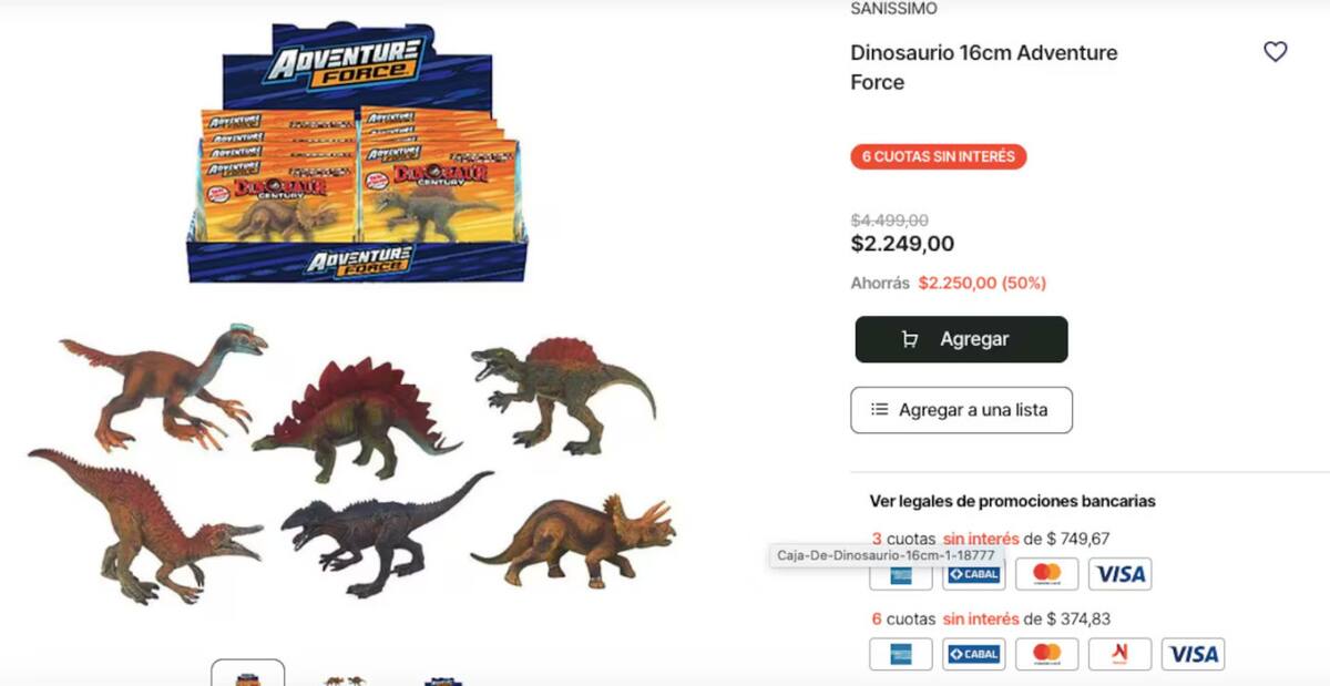 Ofertas de juguetes. Foto: changomas