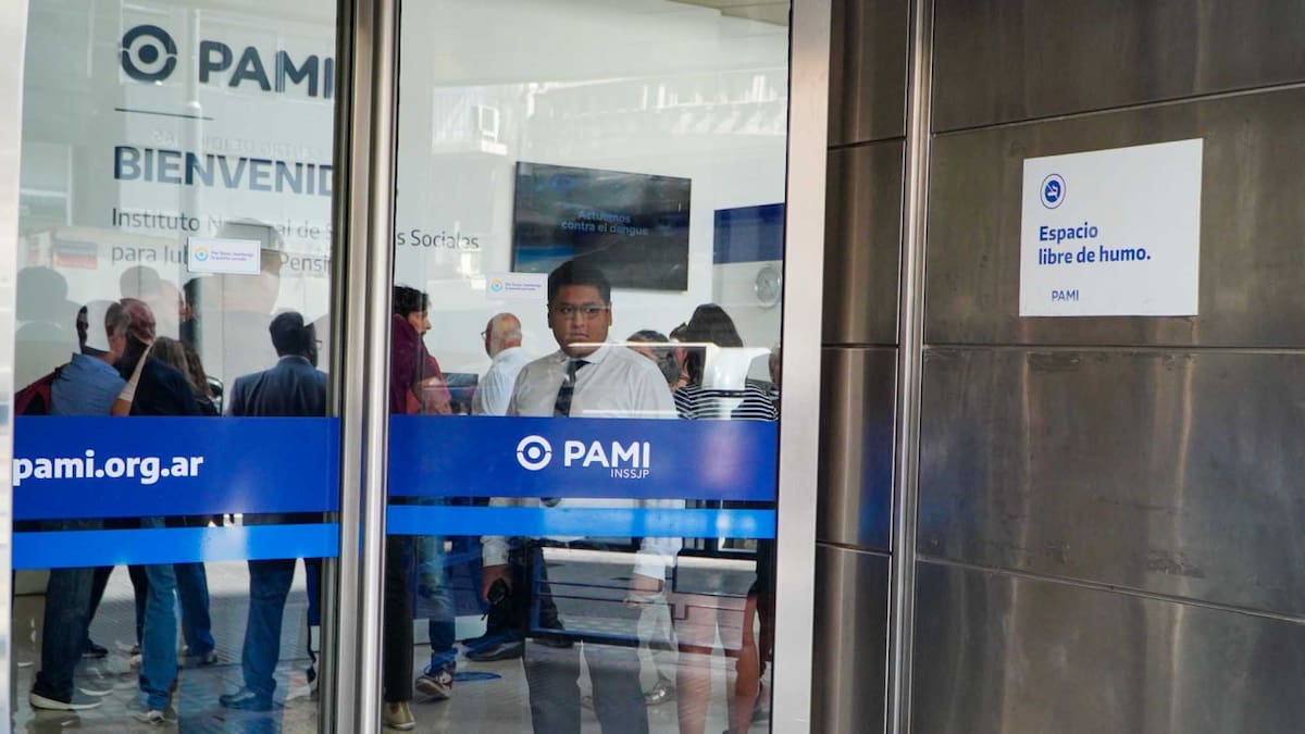 Oficinas de PAMI. Foto: NA.