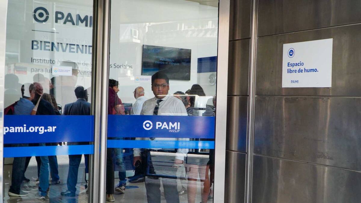 Oficinas del PAMI.
