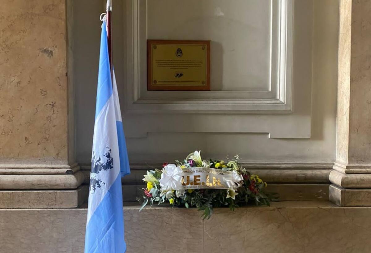 Ofrenda floral, Malvinas, 40 años