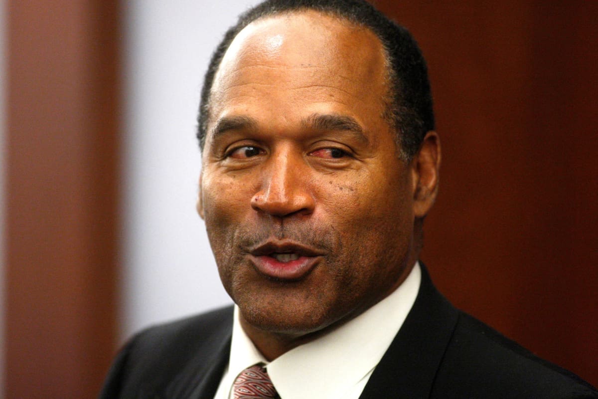 O.J. Simpson en el Tribunal de Distrito durante su juicio en Las Vegas. Foto: Reuters.