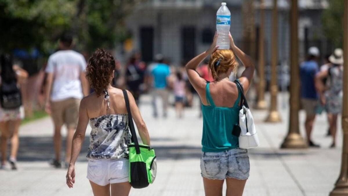 Ola de calor en Argentina, NA