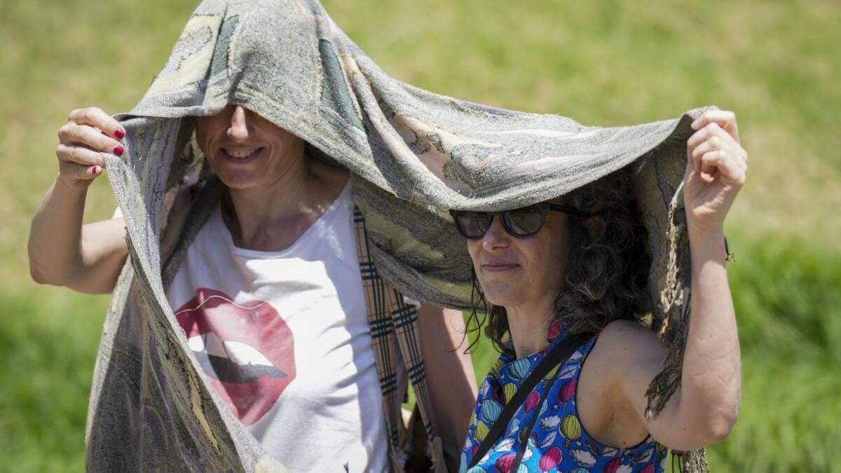 Ola de calor en Argentina_foto NA