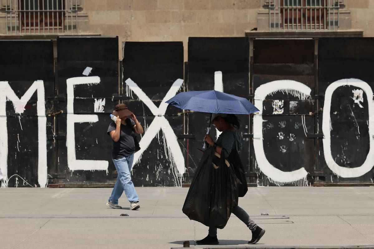 Ola de calor en México. Foto: EFE.