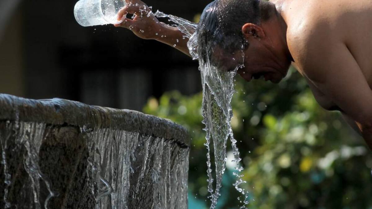 Ola de calor en México y Texas. Foto: Twitter/ @crnnoticiasesp