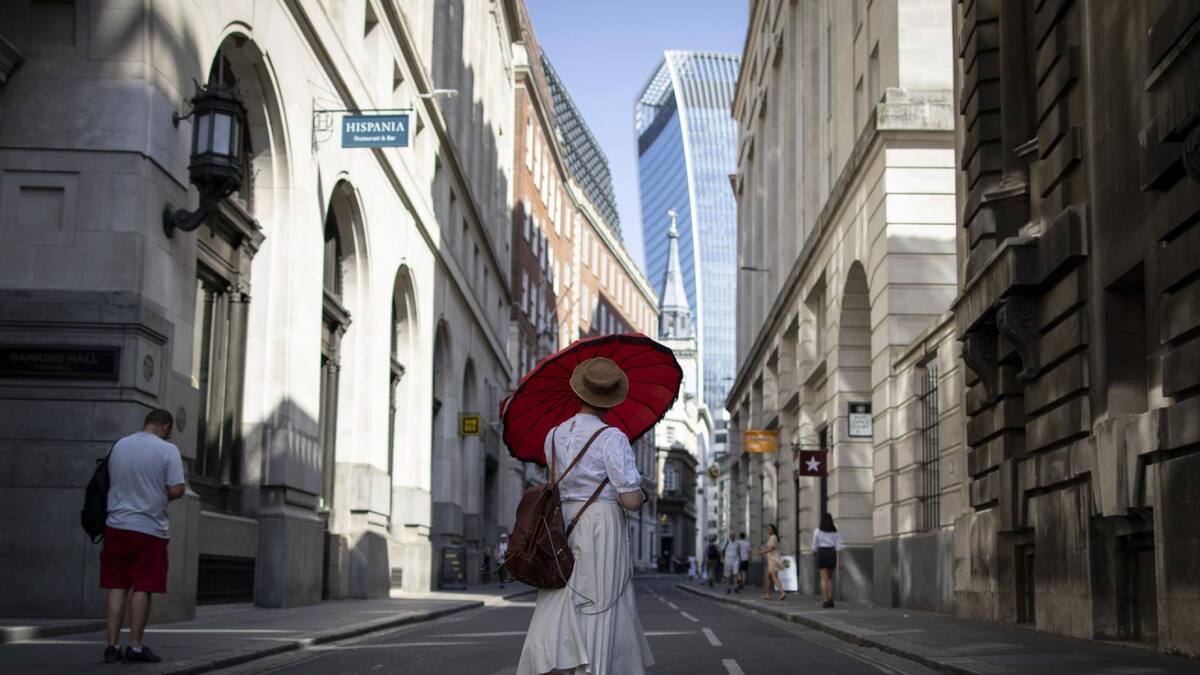 Ola de calor en Reino Unido. Foto EFE.