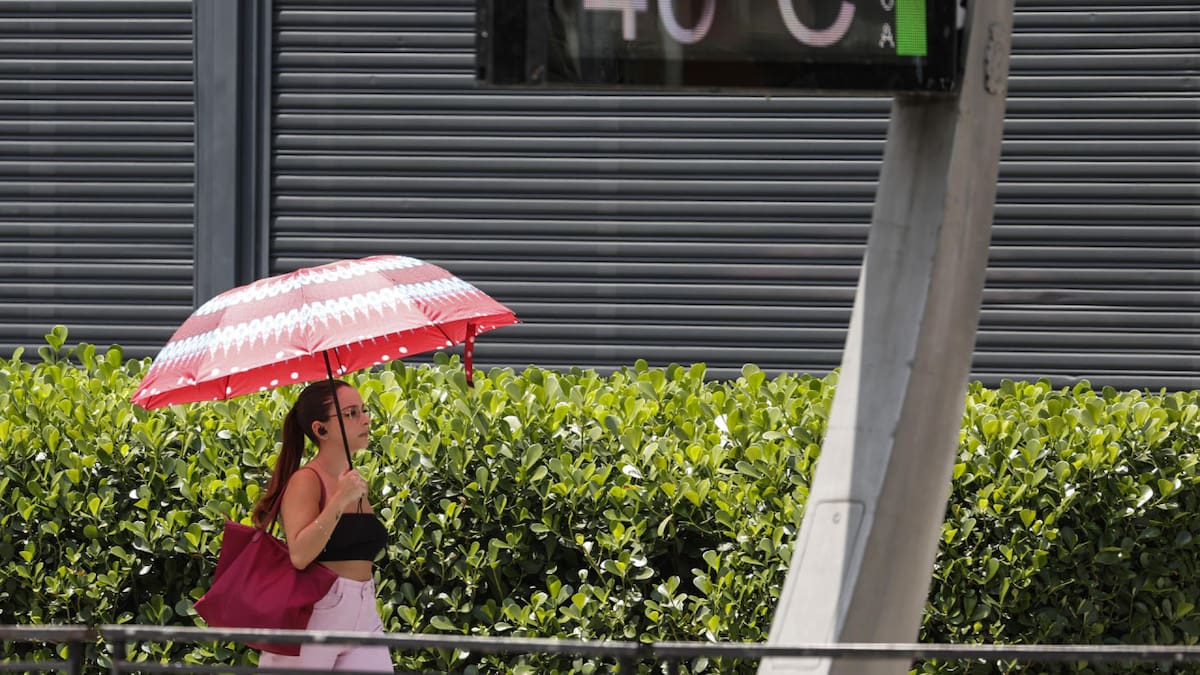 Ola de calor. Foto: EFE