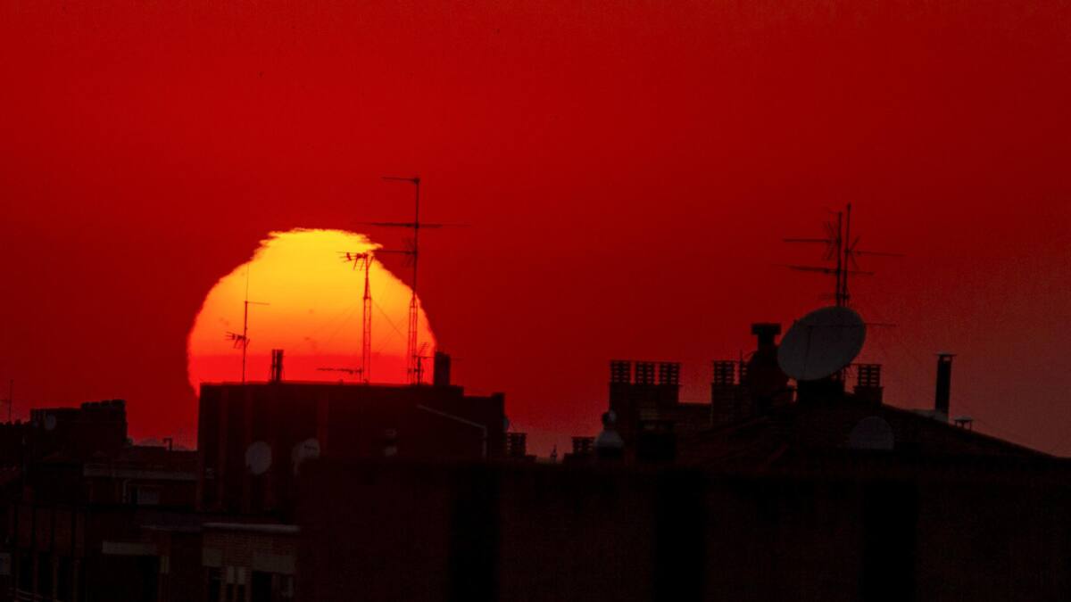 Ola de calor. Foto: EFE.