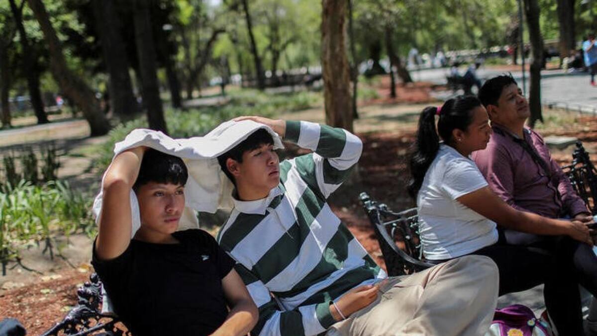 Ola de calor. Foto: Reuters