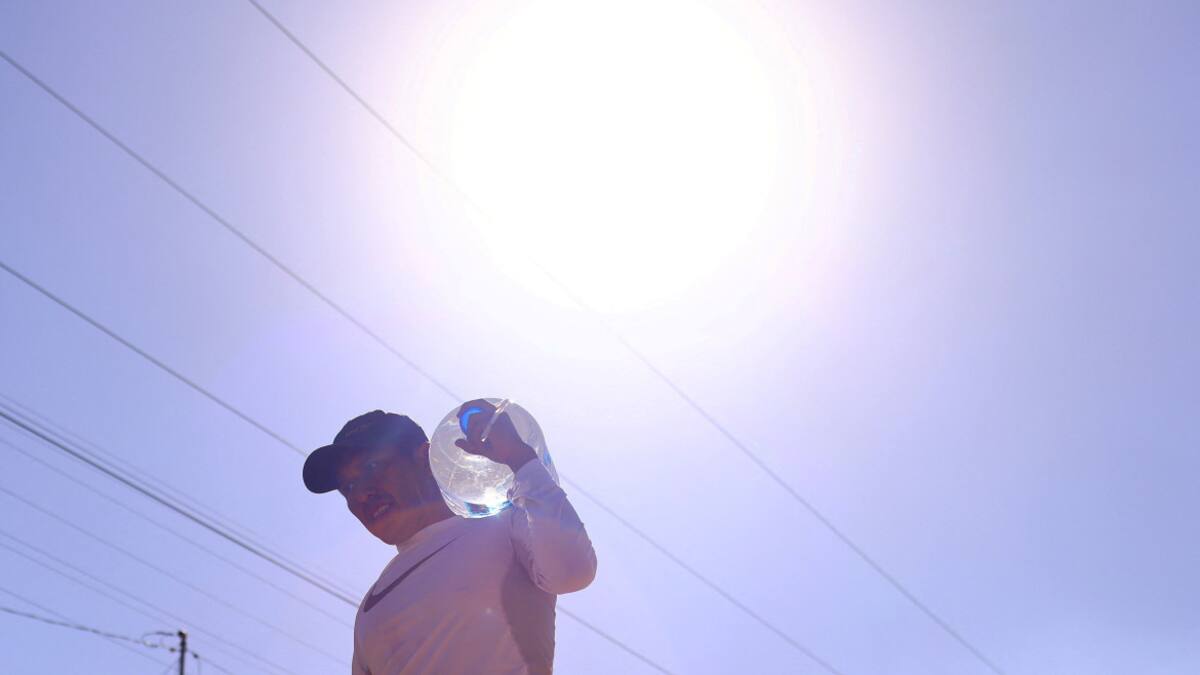 Ola de calor. Foto: Reuters.