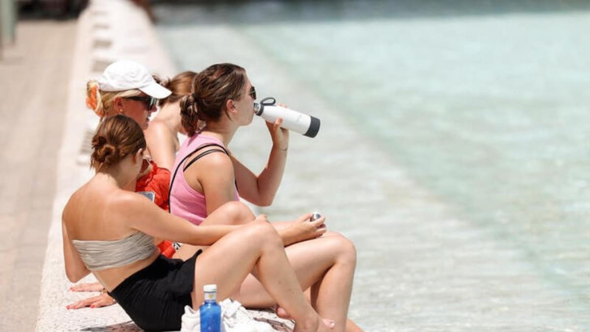 Ola de calor, verano. Foto: Reuters.