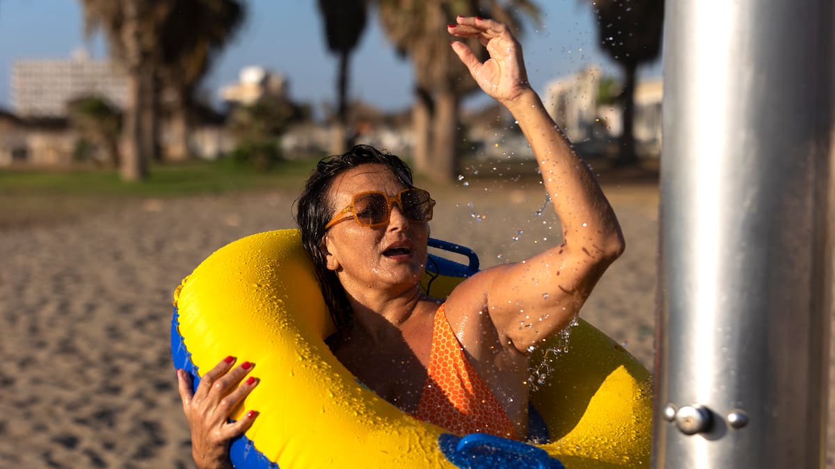 Ola de calor en Buenos Aires.