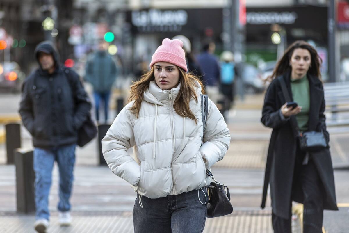 Ola de frío; ola polar. Foto: NA (Daniel Vides)