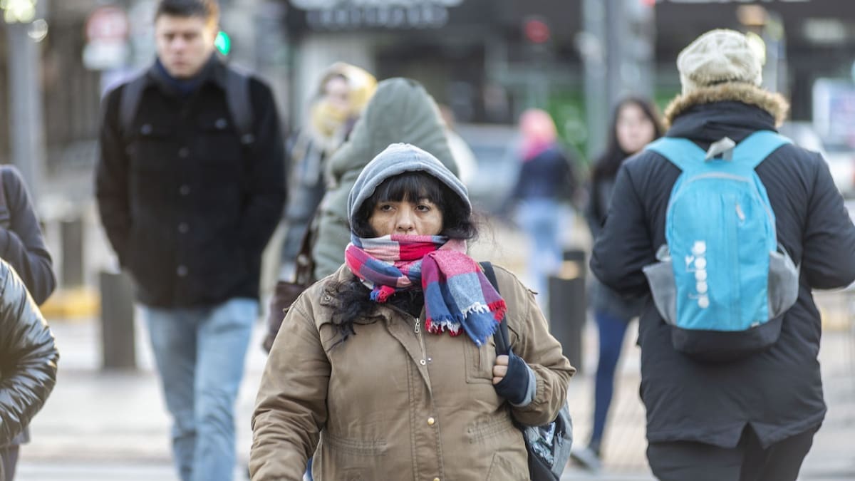 Ola polar en Buenos Aires: qué día la temperatura bajará a 2 grados, según el Servicio Meteorológico Nacional