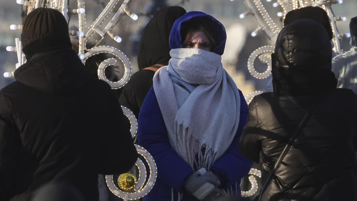 Ola polar. Foto: EFE.