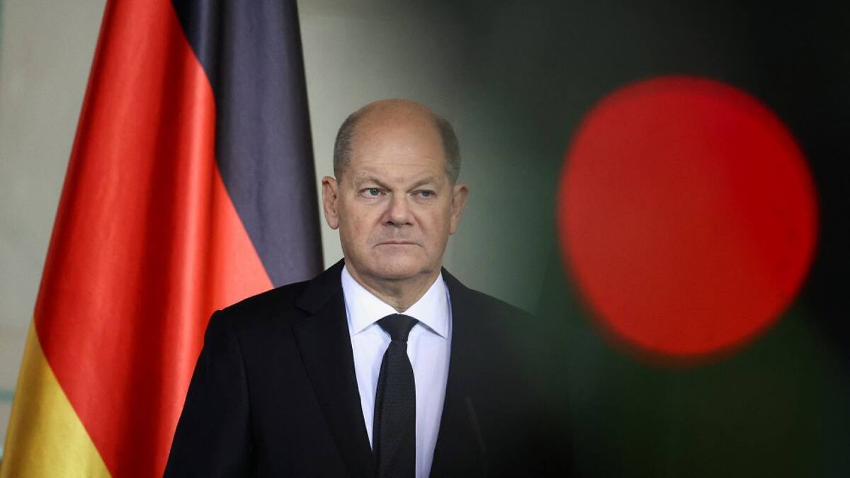 Olaf Scholz, canciller de Alemania. Foto: Reuters.