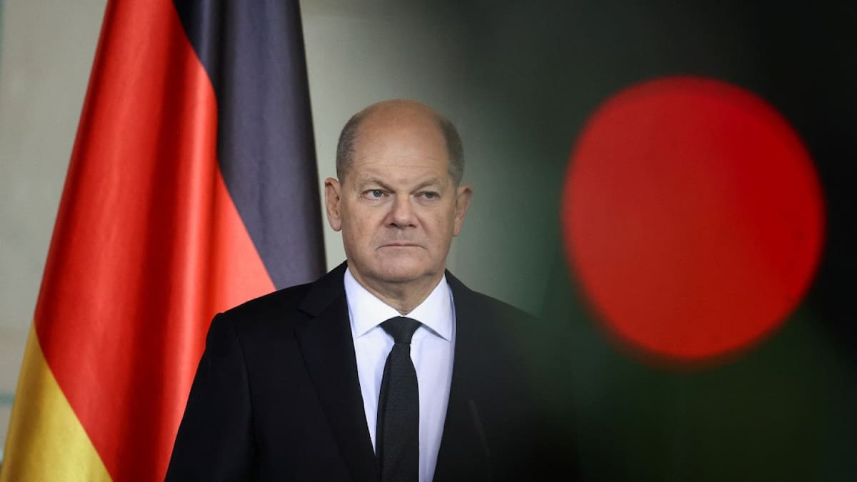 Olaf Scholz, canciller de Alemania. Foto: Reuters.