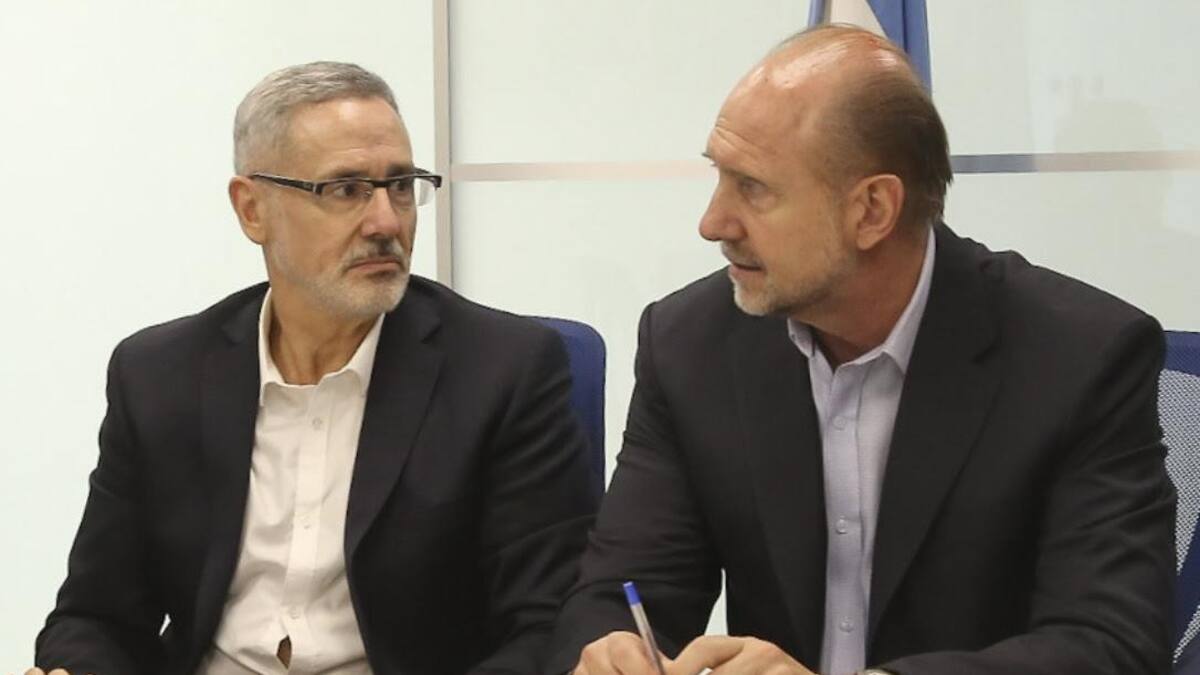 Omar Perotti y Marcelo Saín, AGENCIA NA