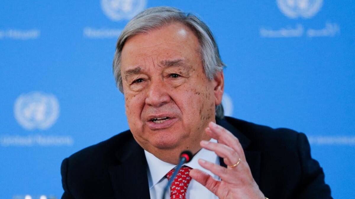 ONU, Naciones Unidas, Antonio Guterres, Reuters