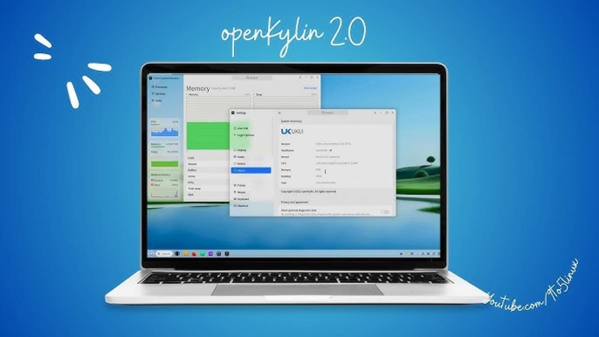 OpenKylin 2.0, sistema operativo chino. Foto: OpenKylin