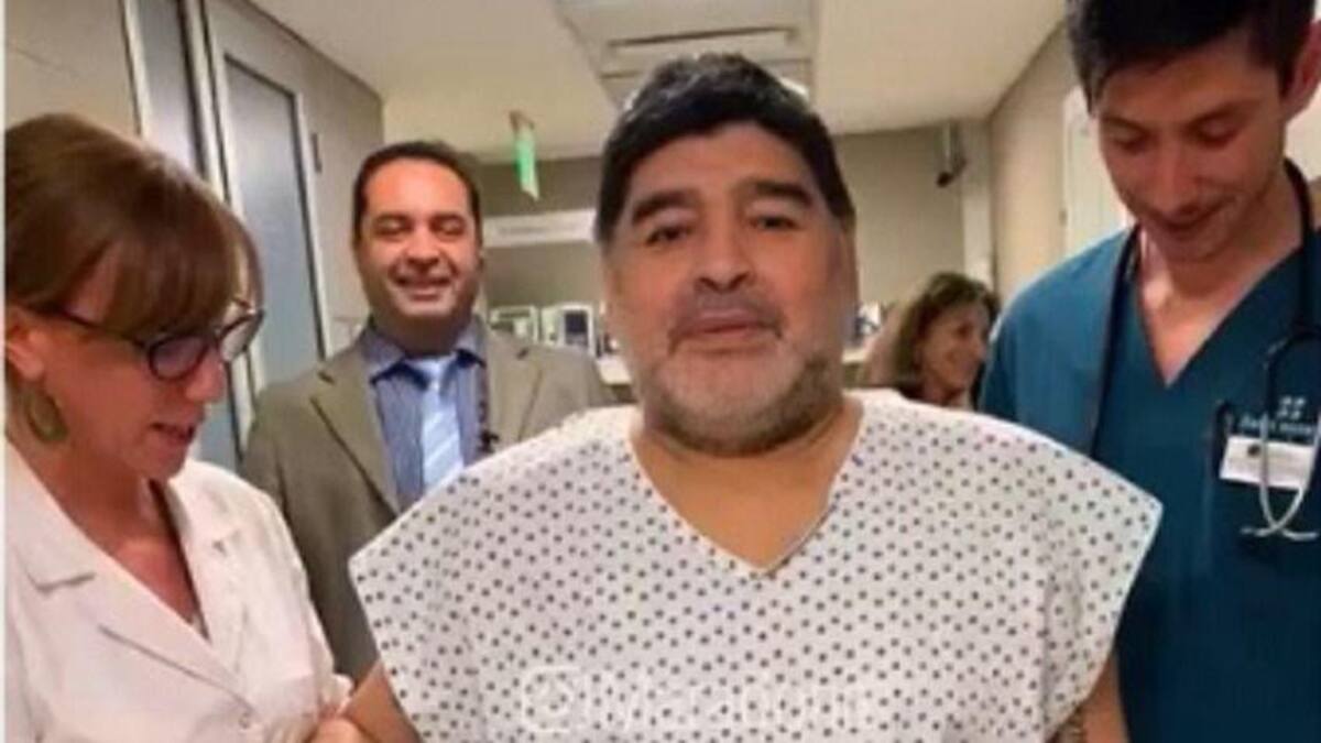 Operación de Diego Maradona