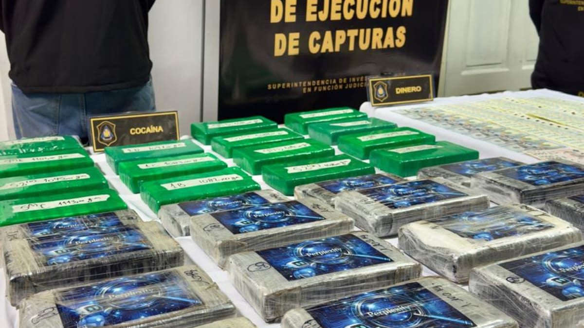 Cinco detenidos en un amplio operativo antidrogas en zona oeste: secuestraron cocaína, municiones y dinero en efectivo