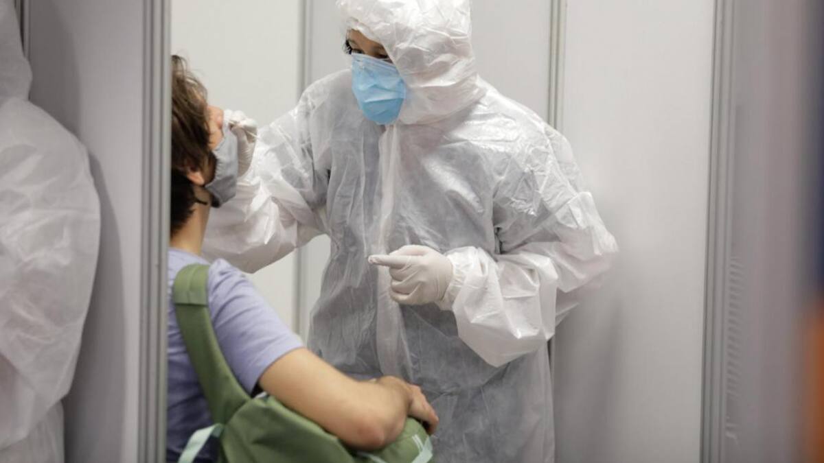 Operativo de hisopados a pasajeros provenientes de Brasil, México y Chile