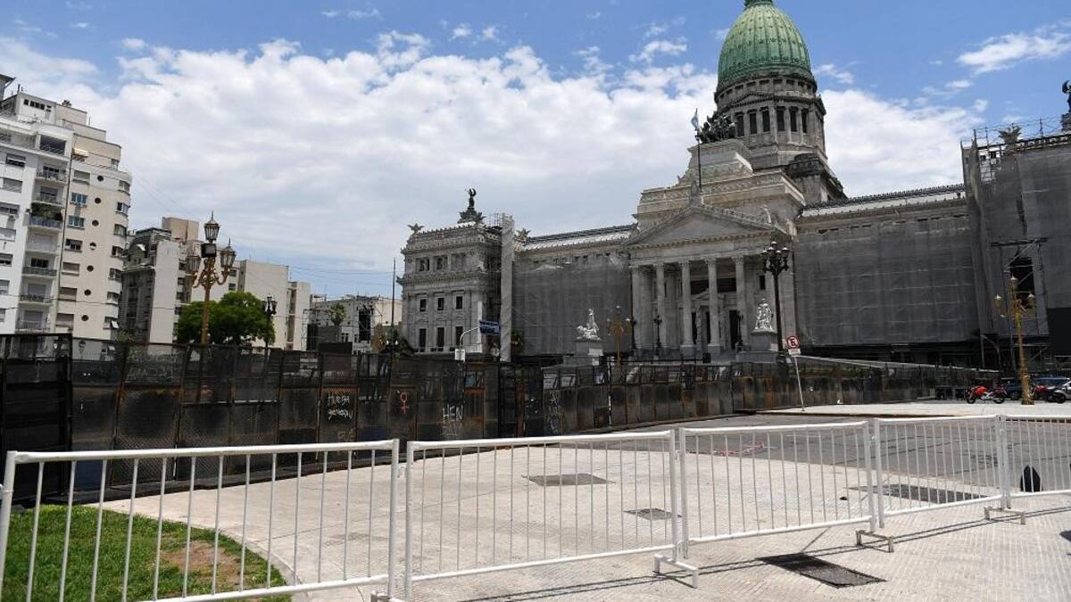 Operativo de seguridad en el Congreso, NA