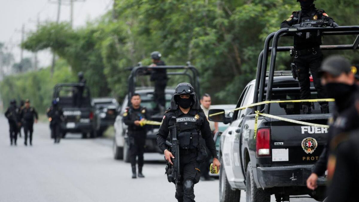 Operativo policial contra cártel de Sinaloa. Foto: archivo Reuters