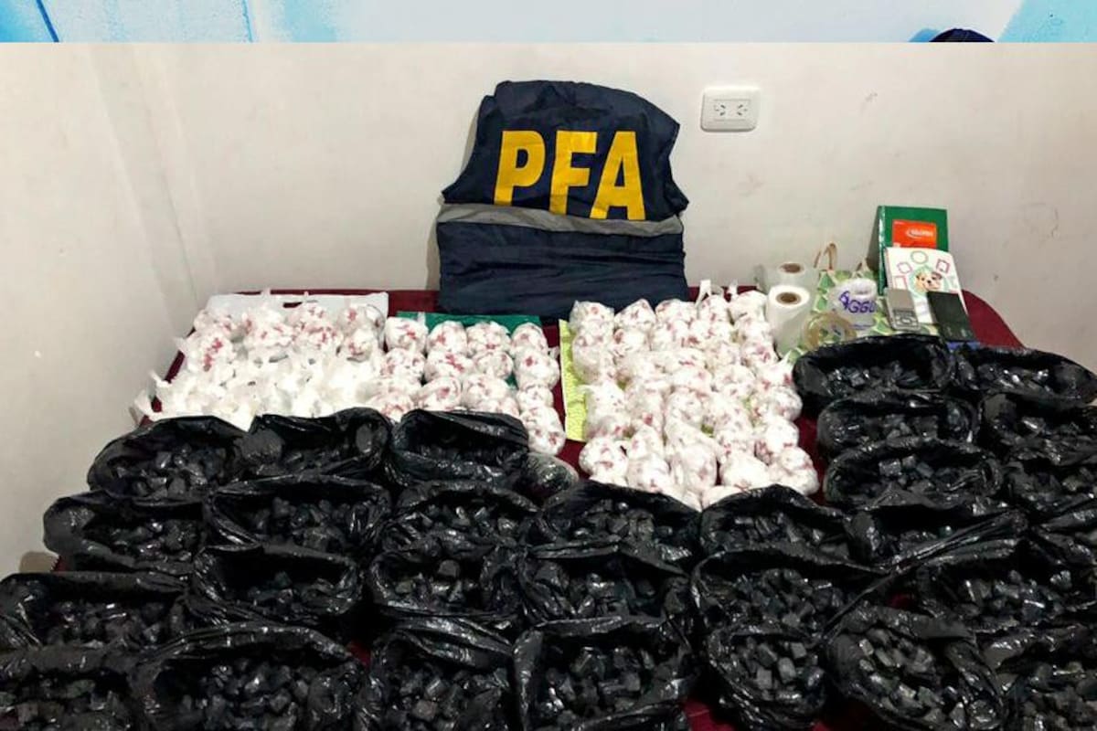 Operativo policial en la 1-11-14, narcotráfico