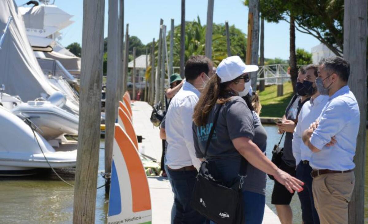 Operativo realizado en un amarradero de San Fernando, foto NA