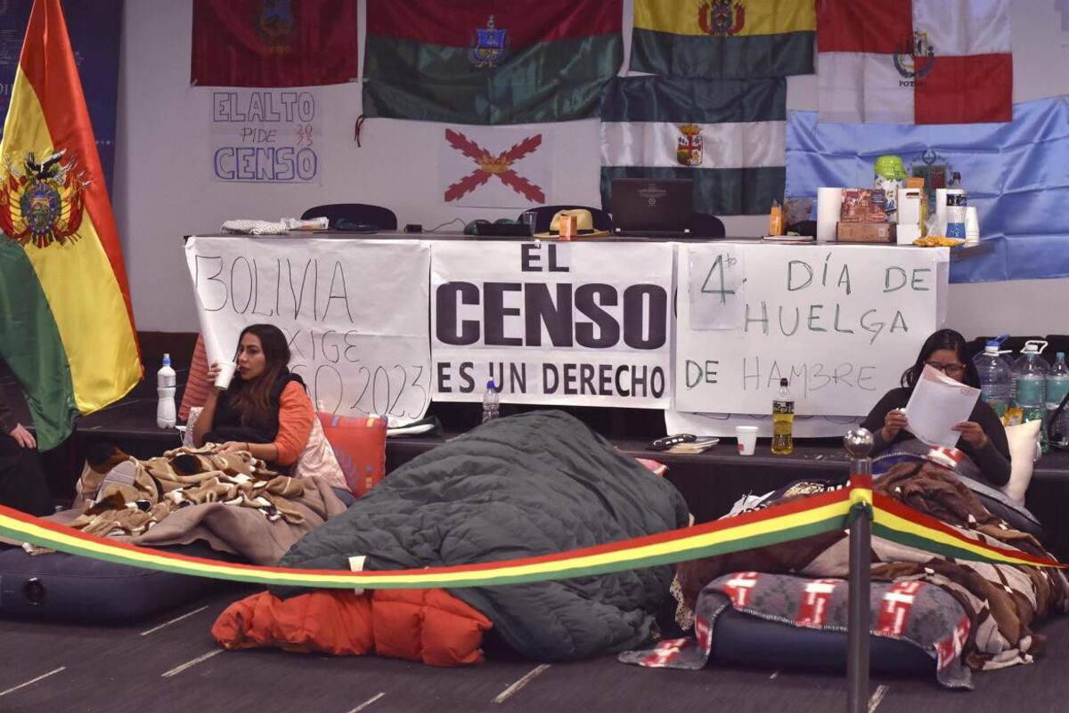 Oposición boliviana en huelga de hambre por el censo_Reuters