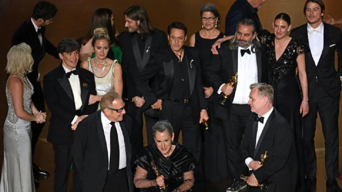 Oppenheimer, considerada la película del año por la Academia. Foto: NA.