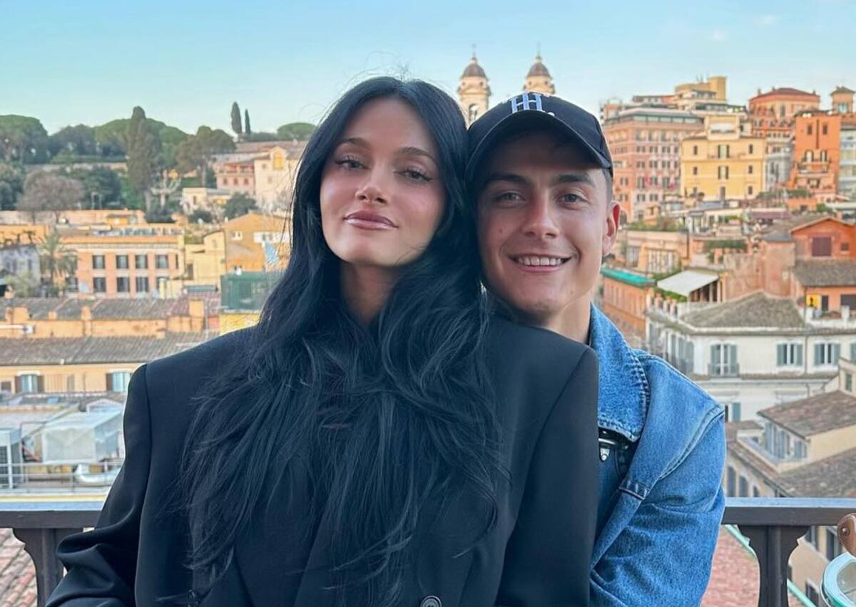 Oriana Sabatini y Paulo Dybala. Foto: Instagram.