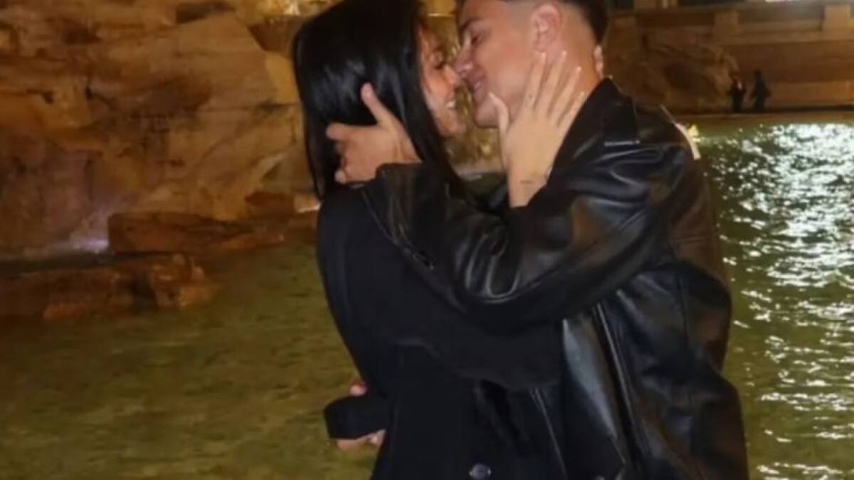 Oriana Sabatini y Paulo Dybala. Foto: NA.