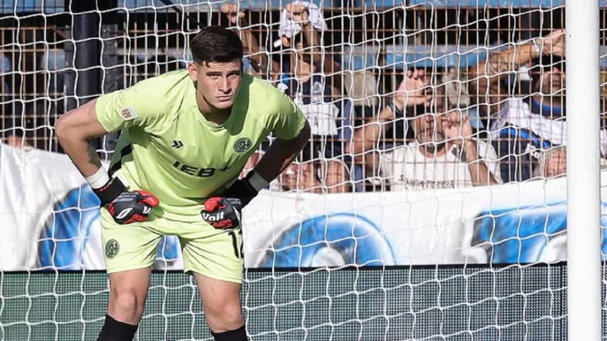 Orlando Gill, arquero de San Lorenzo. Foto: Instagram @orlando_daniel01