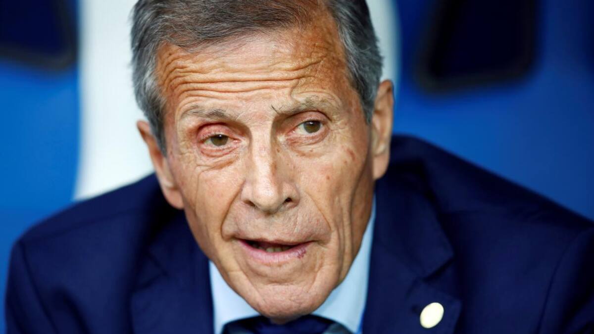 Oscar Tabarez, entrenador de Uruguay (Reuters)