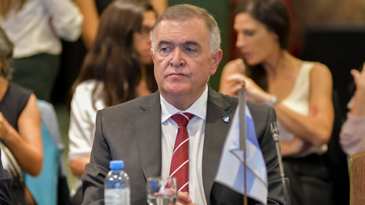 Osvaldo Jaldo, gobernador de Tucumán. Foto: NA.