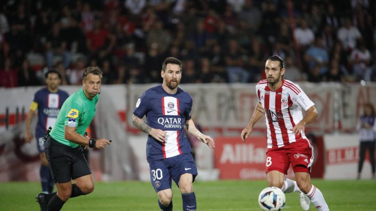 Otro show de Messi. Foto: Twitter @PSG_espanol