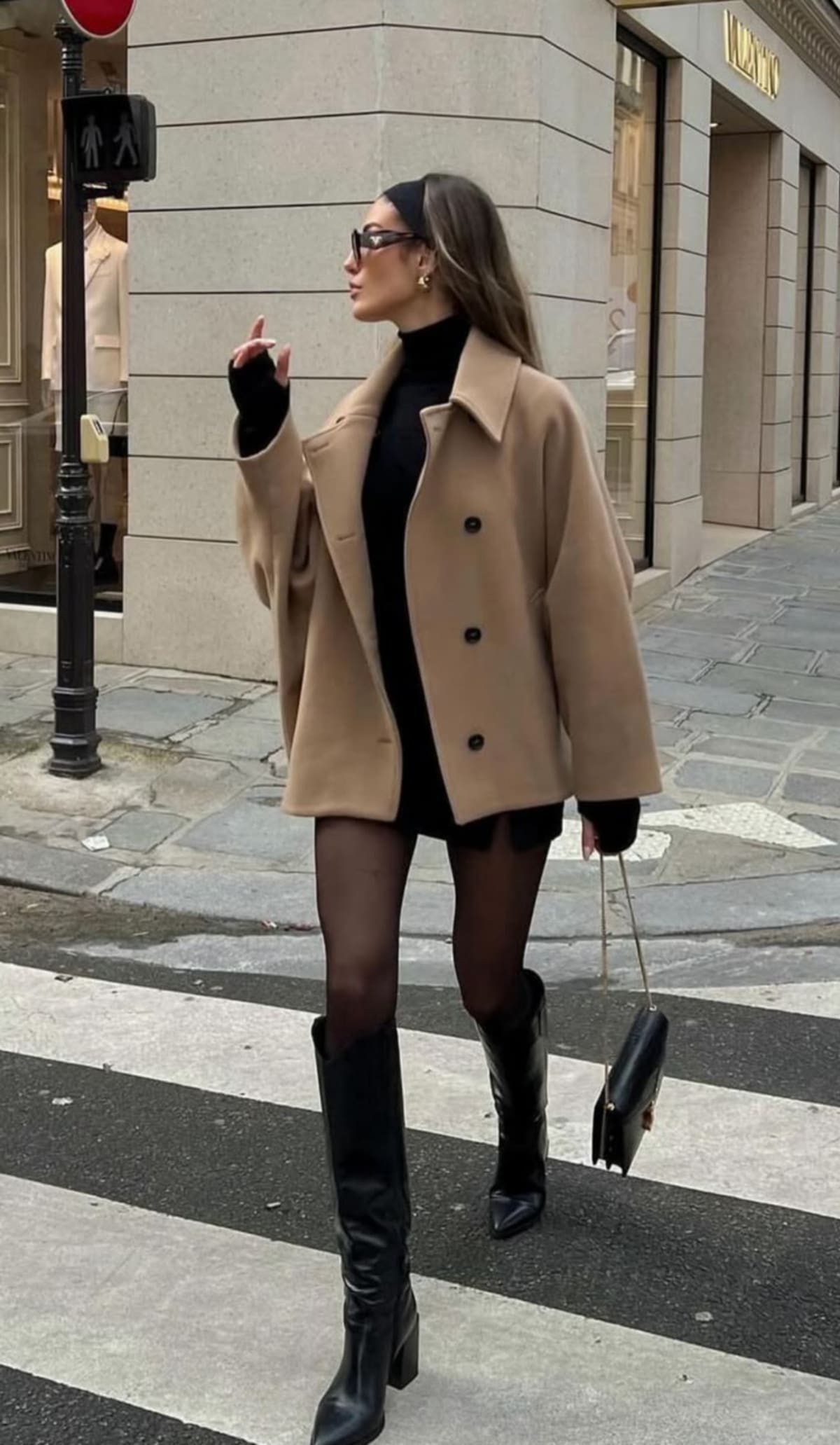 Outfit de invierno. Fuente: Pinterest