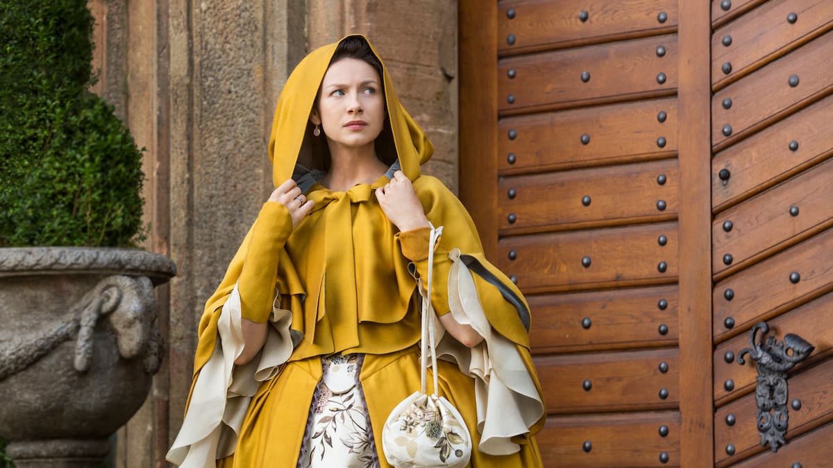 Caitriona Balfe interpreta a Claire Fraser en Outlander.