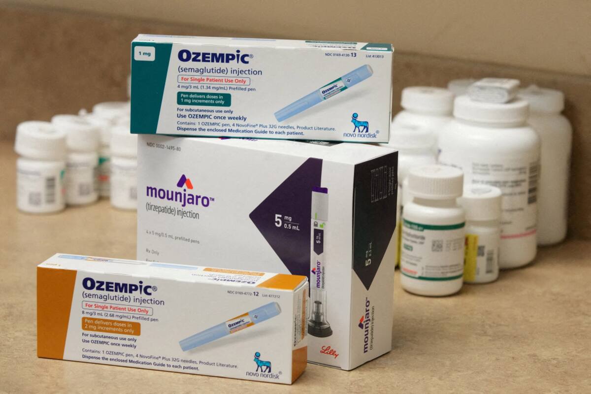 Ozempic, la droga de Hollywood usada para bajar de peso. Foto: Reuters.